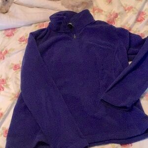 Lands End size small zip up fleece shirt